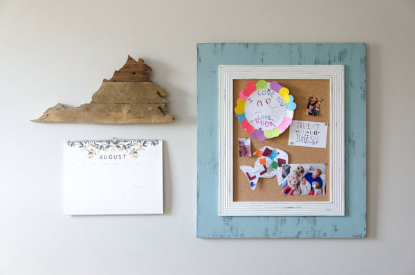 Bright Drizzle Corkboard