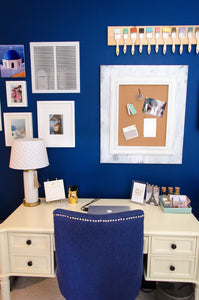 Classic Dover White Wash Corkboard