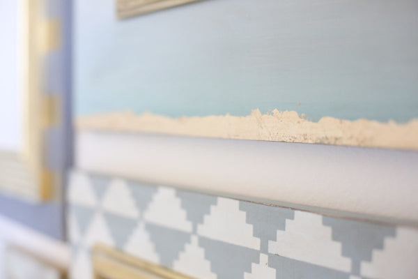 Mount Saint Anne Gold Leaf Ombre Frame
