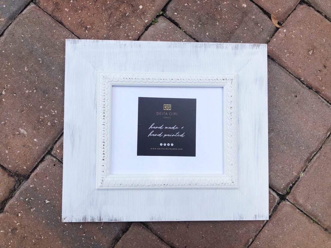 Classic White Wash Frame