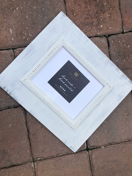 Classic White Wash Frame