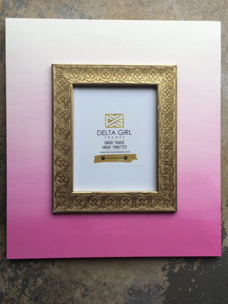 Sassy Pink Ombre Frame