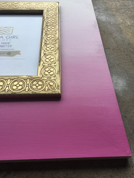 Sassy Pink Ombre Frame