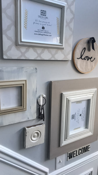 Neutral Stairwell Frames (16-Piece)