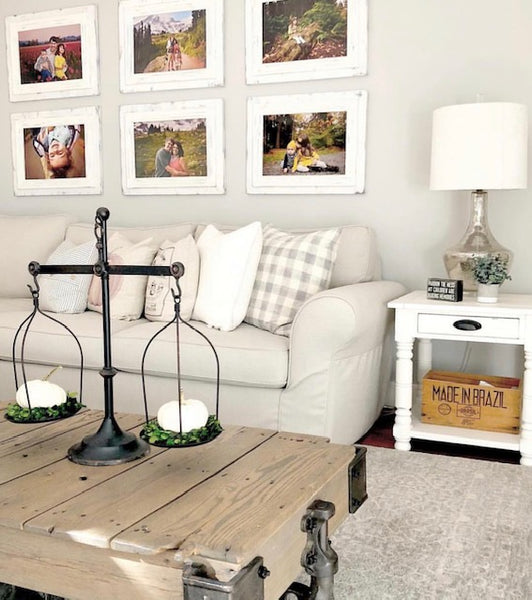 Classic White Wash Frame