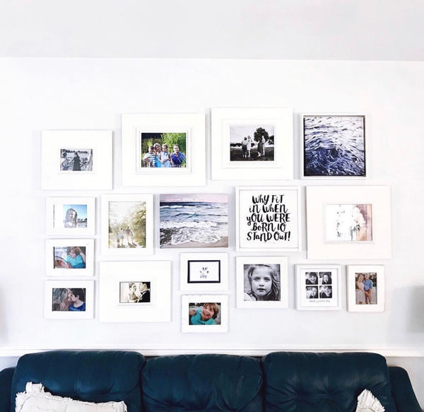 Classic White Wash Frame
