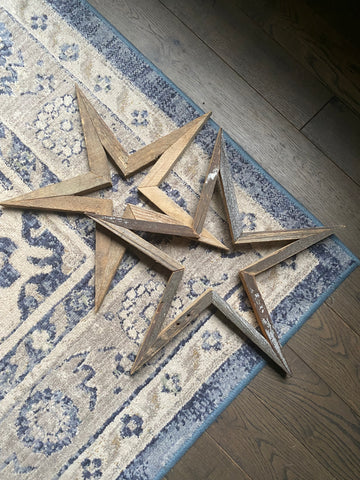 Vintage barn wood stars