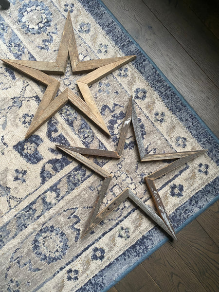 Vintage barn wood stars