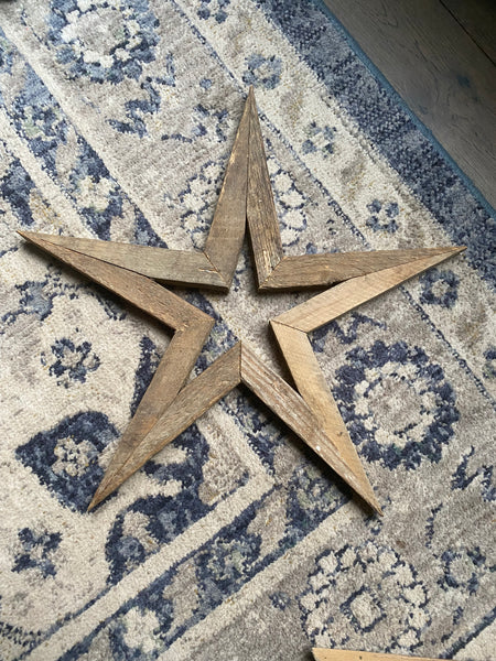 Vintage barn wood stars