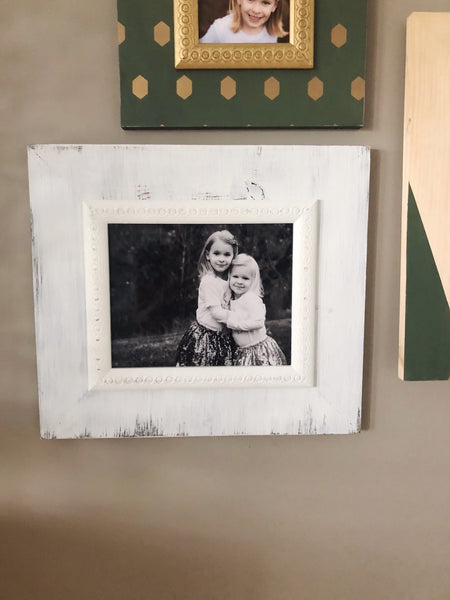 Classic White Wash Frame