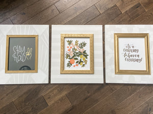 Set of 3 Crisp Collection