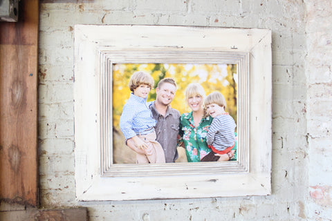Whitewash Portrait Frame